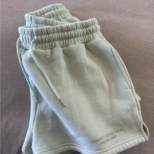 Comfort Collection Women's Mint Green Athletic Shorts